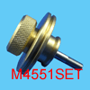 Pulley B with Shaft, Pulley, Bearings and Cap Screw - M4551SET