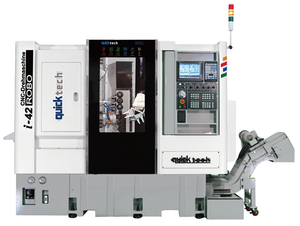 QuickTECH Robo 4-Axis Integrated 6-Axis Robot Mill/Turn Series