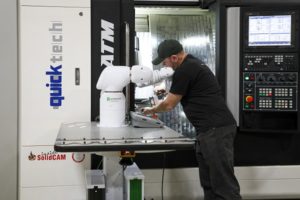 Cobot with Operator - Absolute Machine Tools