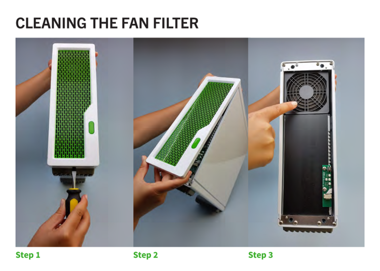 Cleaning Your Cobot's Fan Filter