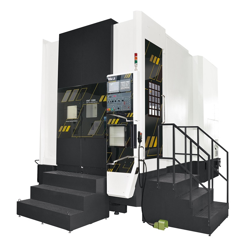 Absolute Machine Tools Offers the You Ji VMT Series Vertical Mill/Turn Center for Large Vertical Turning Applications