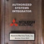 Absolute Machine Tools Earns Diamond Partner Status from Mitsubishi Electric Automation