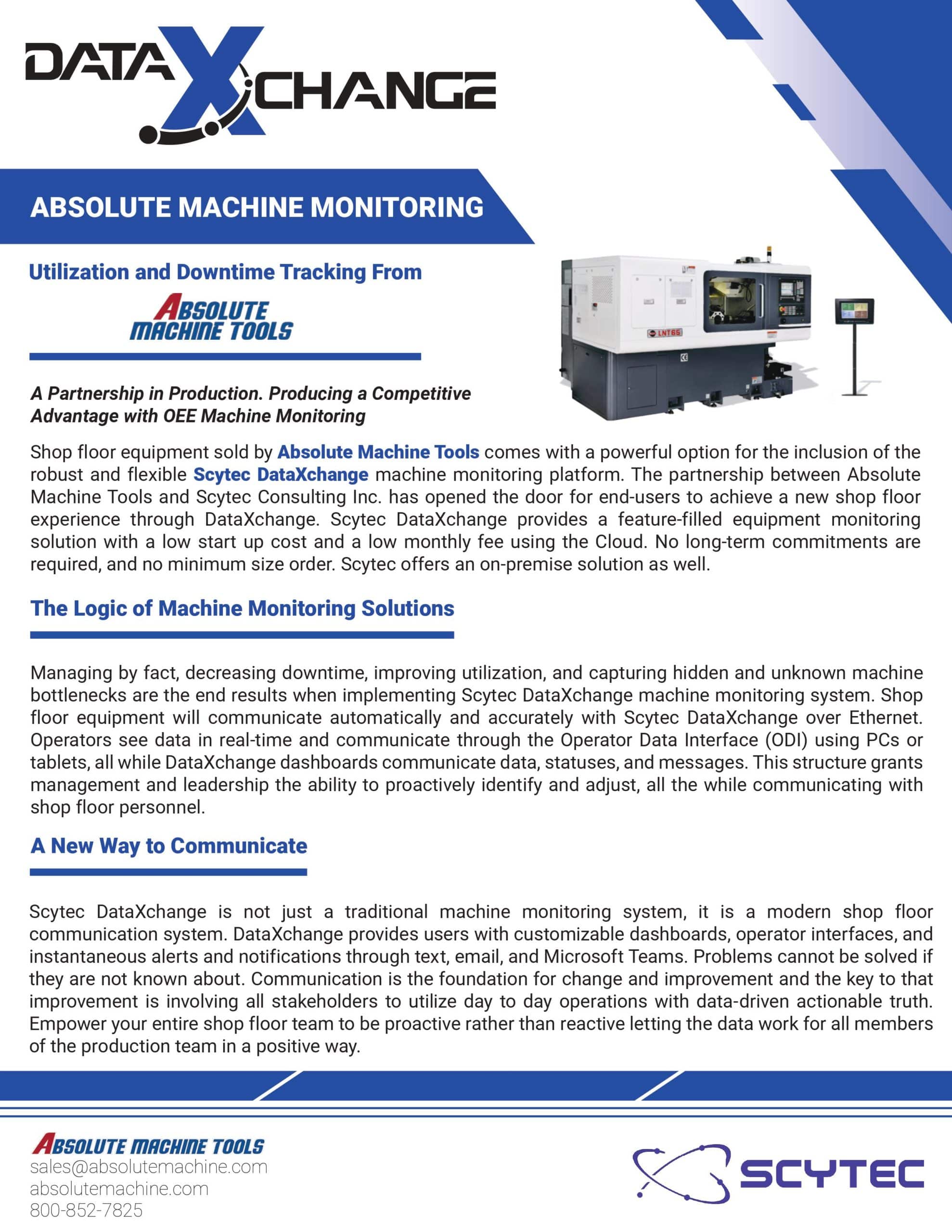 CNC Machine Monitoring Systems