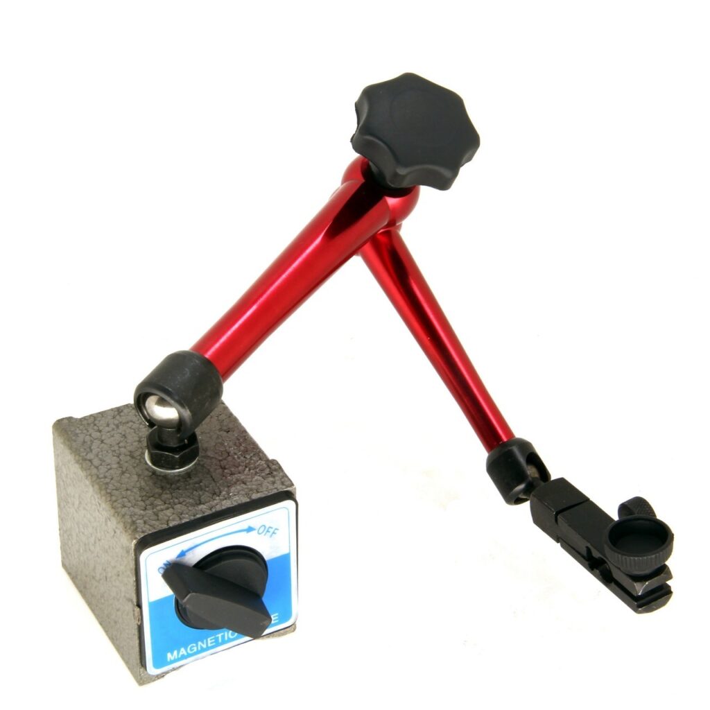 HFS(R) Magnetic Base Adjustable Metal Test Indicator Holder Digital Level Stand