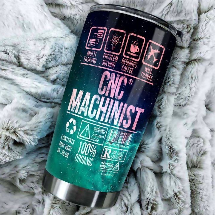 CNC Machinist Tumbler
