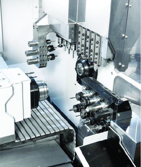 CNC Swiss Lathe Spindles and Live Tools