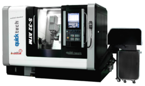 Quicktech S-ATM Compact 9-Axis Twin Spindle Mill-Turn Center