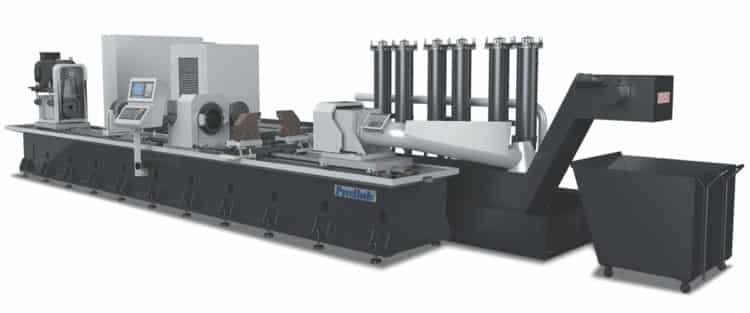 Precihole Skiving and Roller Burnishing Machine