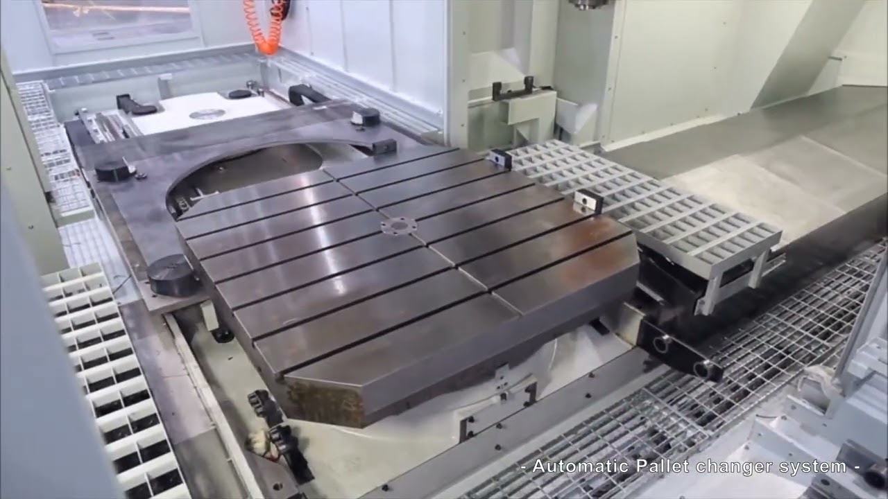 APEC MDU-Titan Series: Precision SuperAlloy Processing with Automatic  Pallet Change System
