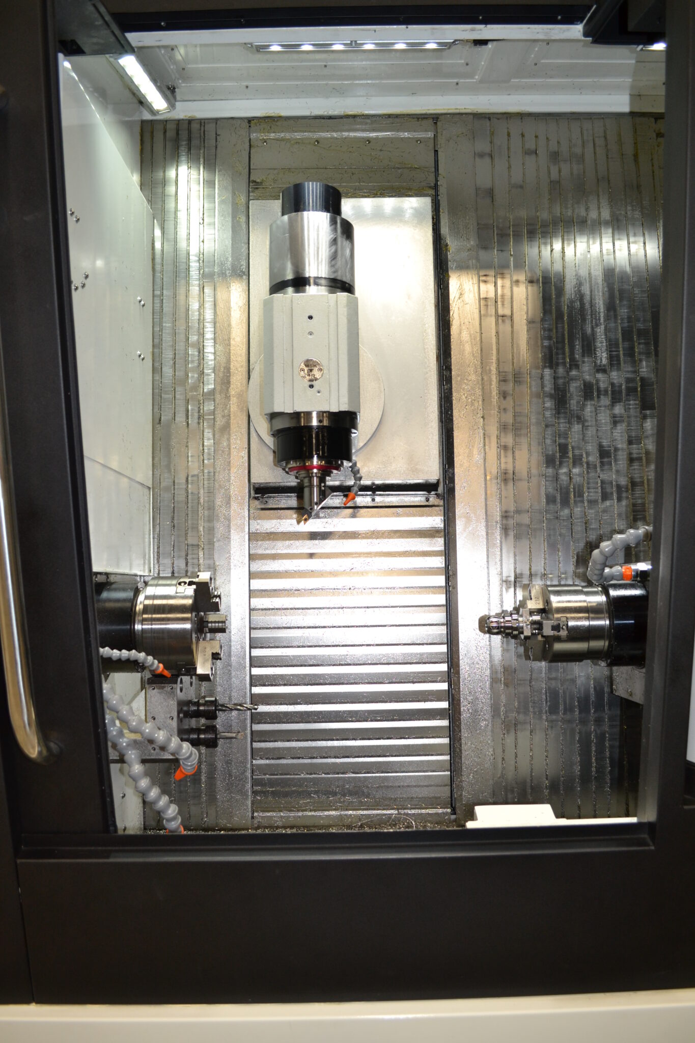 Quicktech S-ATM Compact 9-Axis Twin Spindle Mill-Turn Center