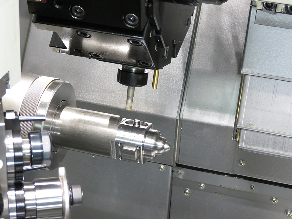 Quicktech T8 Hybrid - 9-Axis Mill-Turn Center with Turret & B-Axis