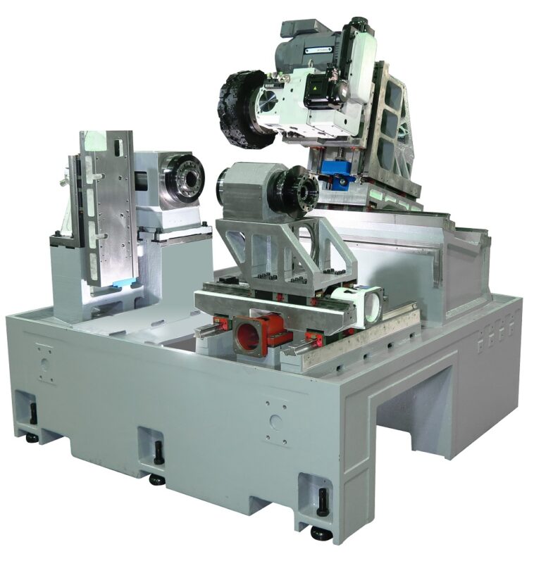Quicktech T8 Hybrid - 9-Axis Mill-Turn Center with Turret & B-Axis