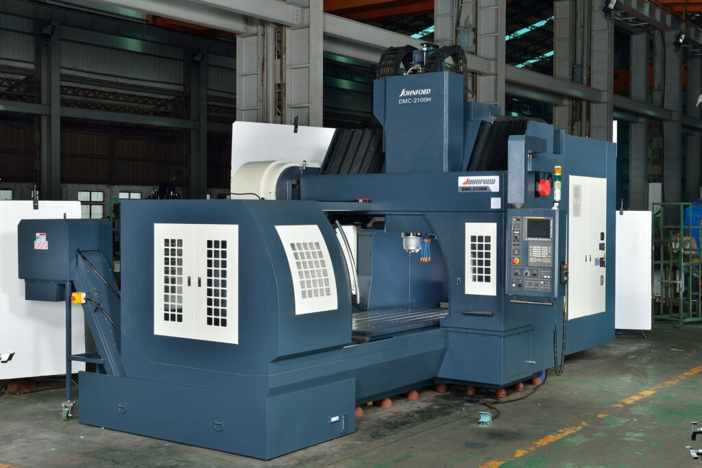 Dmc 2100H On Factory Floor With Doors Open