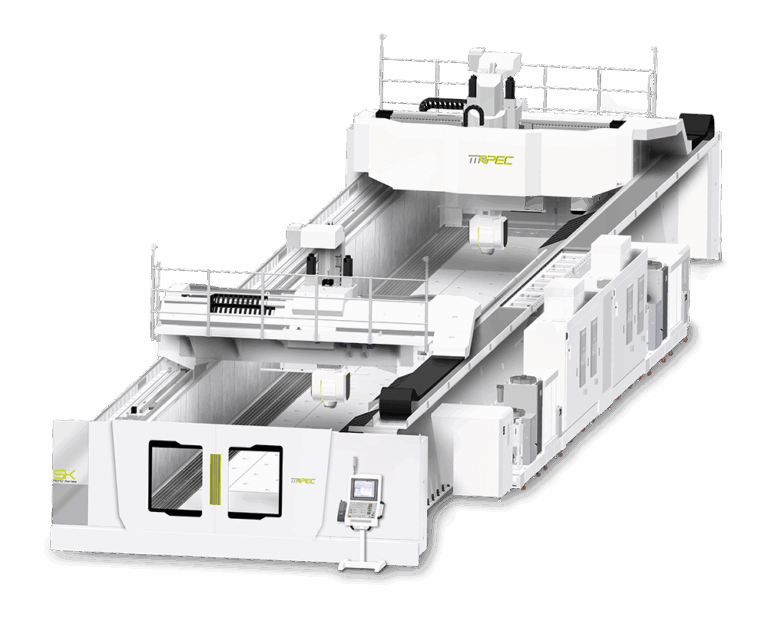 Apec Skm30200-Twin 5-Axis Extra Large Scale High Speed Dual Beam Machining Center