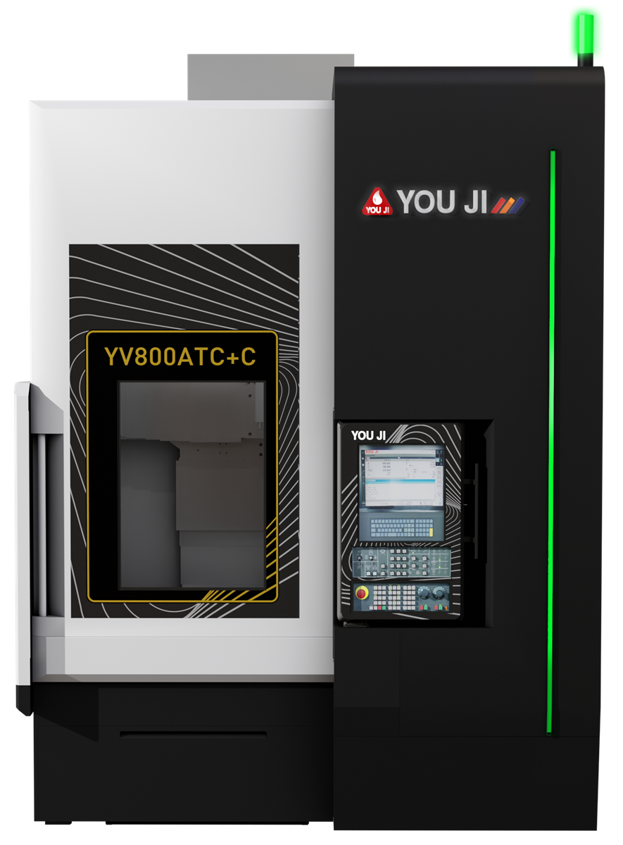You Ji Yv800Atc+C Vertical Turning Center